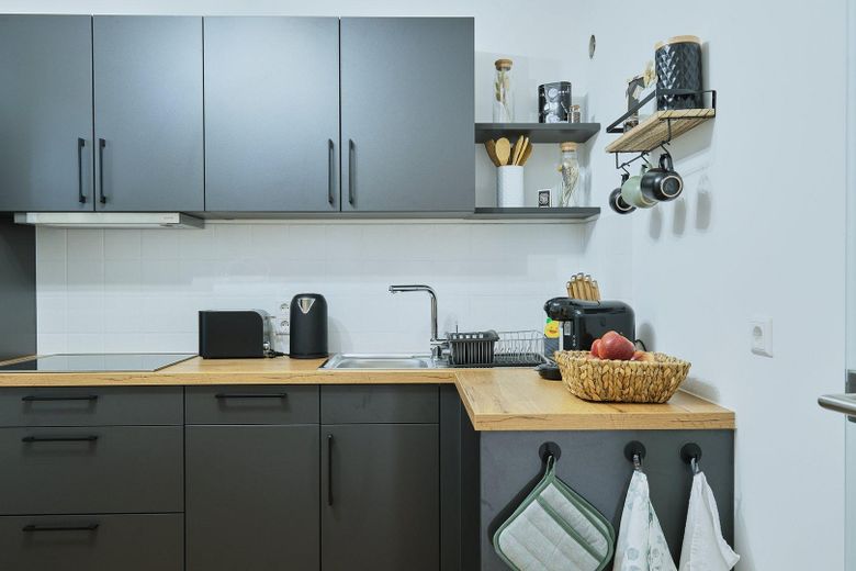 Appartamento arredato con 2 locali in affitto temporaneo a Immenstaad am Bodensee, 75 m² – Küche