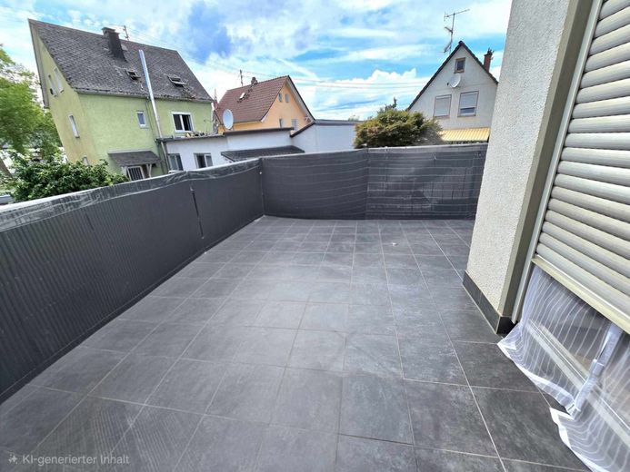 Rendite trifft Wohnkomfort: Nachhaltiges Dreifamilienhaus für Ihre Altersvorsorge – OG Balkon