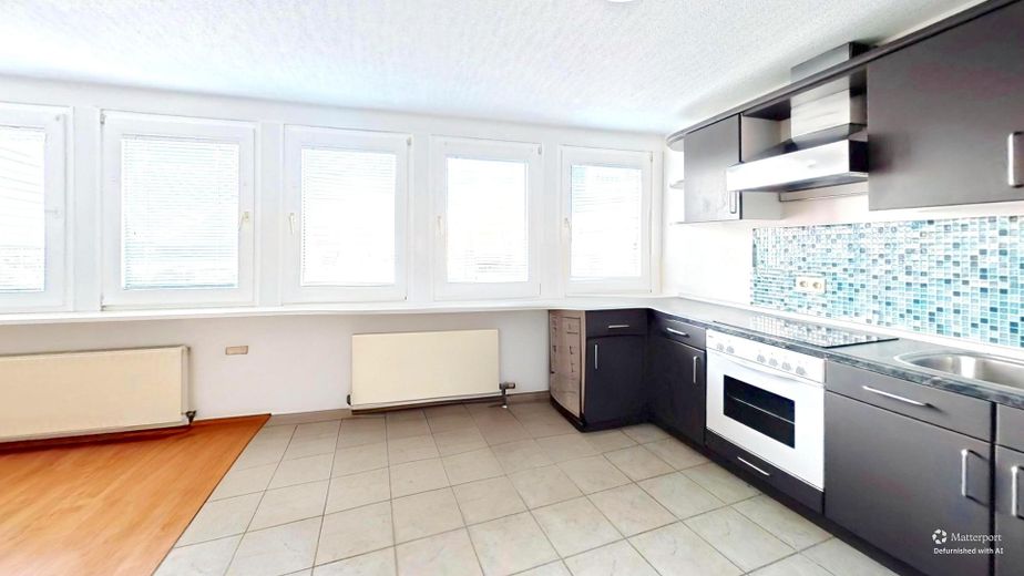 Küche mit Westblick