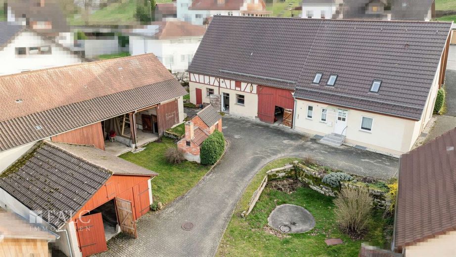 Hofanwesen mit Potenzial - FALC-Immobilien Öhringen – Luftaufnahme Ost