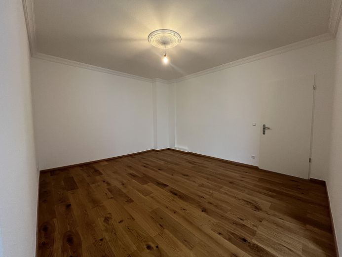 Stilvolle 3-Zimmer-Wohnung am Helmholtzplatz- frisch renoviert und bezugsfertig – Wohnzimmer