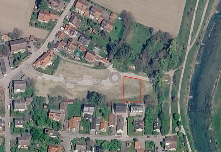Baugrundstück in Weilheim i.OB. – EFH/DHH möglich – 811 m² – Lageplan