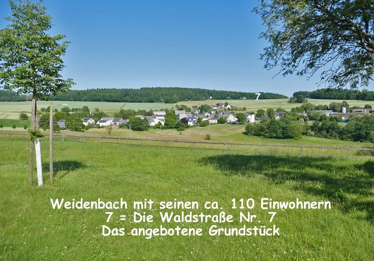 Die Waldstraße 7 in Weidenbach