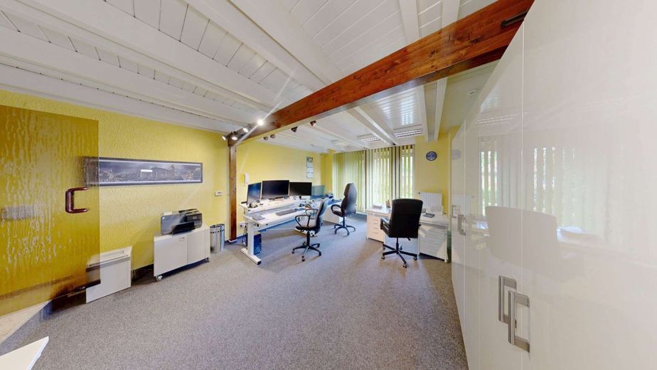 Einzigartige Architektenvilla am Waldrand bei Zerbst - ein Ort, wo Raum, Licht &amp; Natur verschmelzen – Büro 1