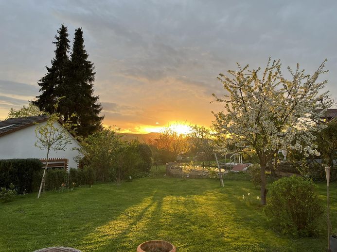 Sonnenuntergang Westansicht