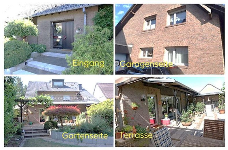 Large detached single-family house with a beautiful garden in a sought-after location in Bergheim/Erft – Außenansichten