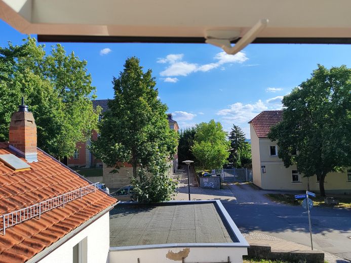Schöner Wohnen am Park in Weimar - Haus kaufen Parkvorstadt – Aussicht Leibnizallee