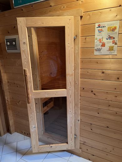 Sauna im Keller