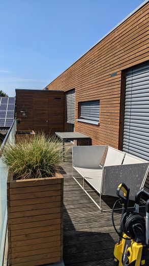 Exklusive Penthouse-Wohnung im Passivhaus – Balkon 