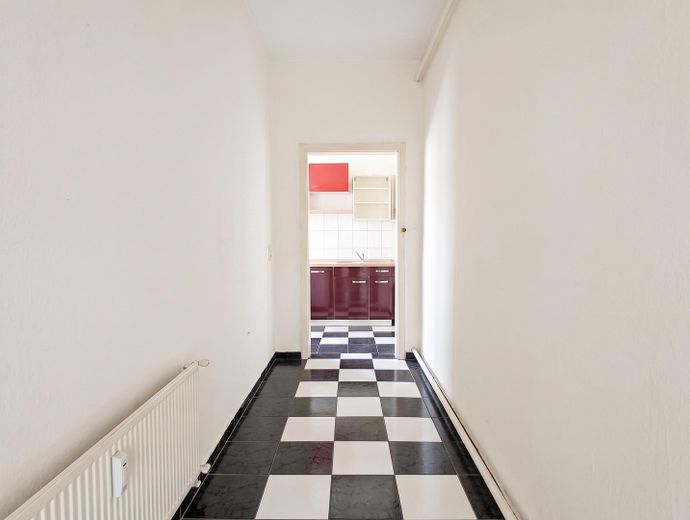 Gemütliche 2-Zimmer Wohnung in ruhiger Lage in Dargun – Flur