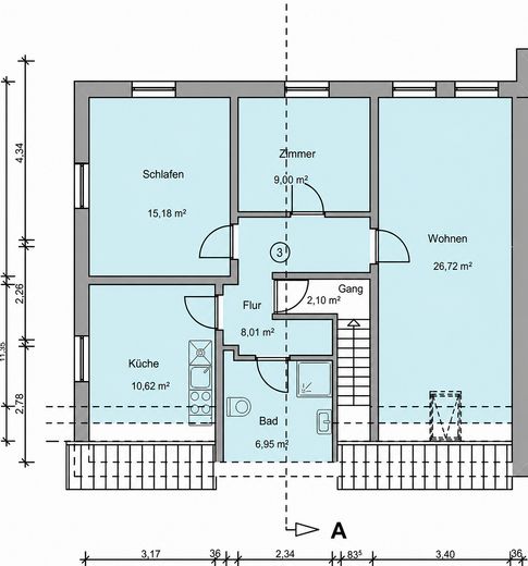 3 Zimmer Wohnung mit eigenem Garten - Erstbezug nach Renovierung – Foto 13