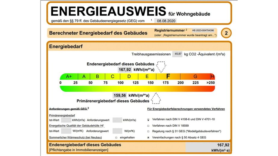 Energieausweis 