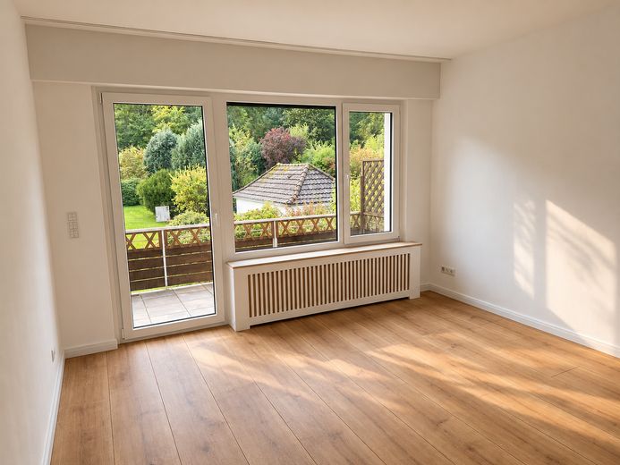Schledehausen-2-Zimmer Wohnung 1.OG – Wohnzimmer