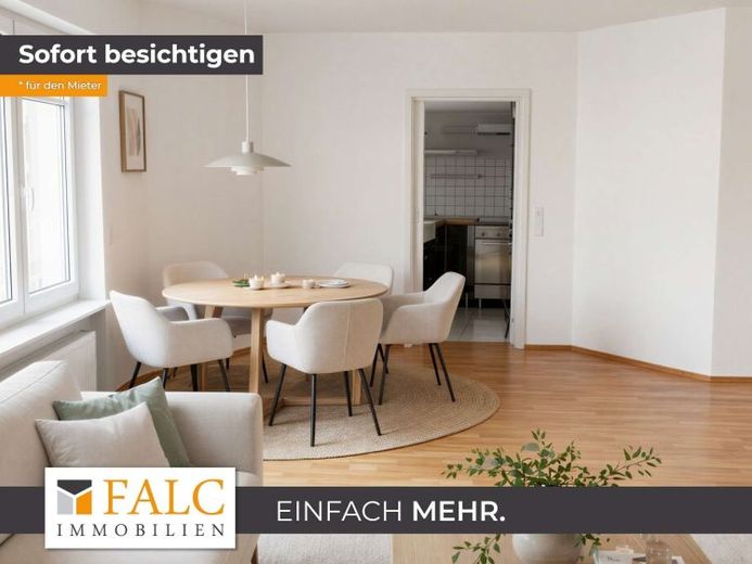 Lichtdurchflutete Maisonette-Wohnung mit zwei Balkonen in zentraler Lage von Wiesloch zu vermieten – Foto 1