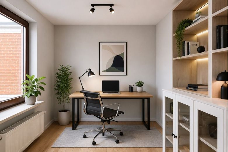 Generationenwohnen – Gestaltungsvorschlag - Arbeitszimmer
