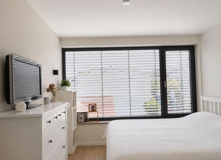 Appartement moderne de 2 pièces avec cuisine équipée – Schlafzimmer