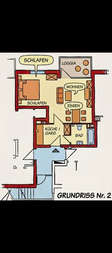 ​Helle 1-Zimmer-Wohnung mit Balkon nahe Altstadt Buxtehude – Foto 4