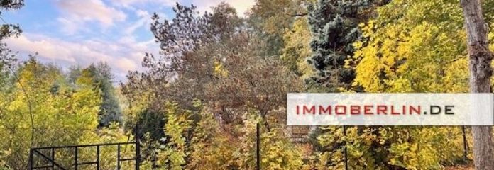 IMMOBERLIN.DE - बर्लिन के बाहरी इलाके के पास प्रकृति-संबद्ध स्थान में स्वप्निल निर्माण भूखंड