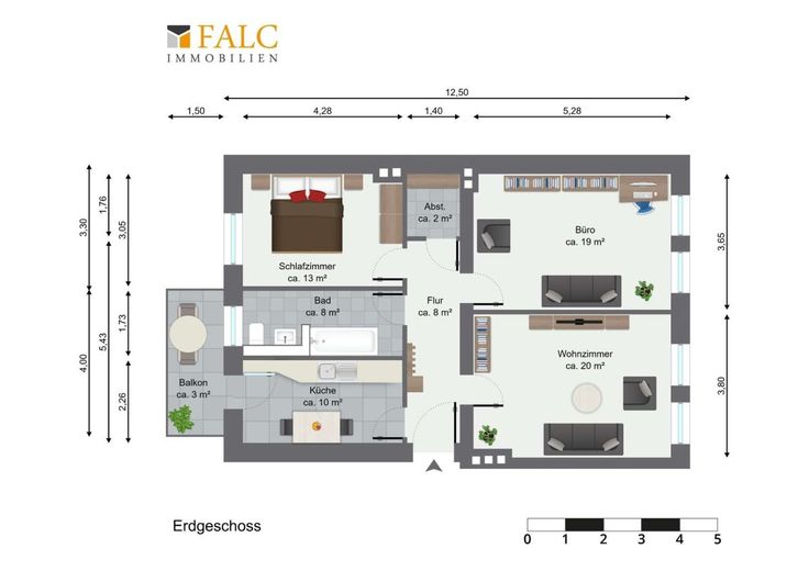 Altbauperle in Stadtfeld-Ost: Charmante 3-Zimmer-Wohnung mit Balkon &amp; Wertsteigerungspotenzial – Grundriss
