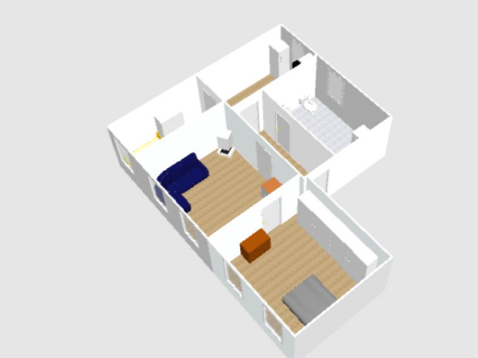 Erstbezug nach Sanierung - 3-Zimmer-Wohnung in Hochparterre - Kaminanschluss / Fußbodenheizung – फोटो 1