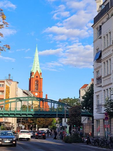 Birinci sınıf konum - hemen taşınmaya hazır, aydınlık 3 odalı daire Prenzlauer Berg'de, ayrı mutfak, Gleimviertel – Umgebung - Hochbahn U2