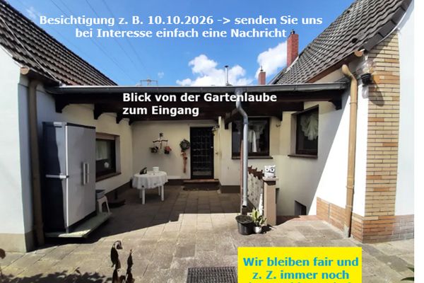 Duisburg Neumühl, bei OB, 105 m² Wohnen, erschlossenes Bau-/Garten-Grundstück 801 m², OG-Klimaanlage