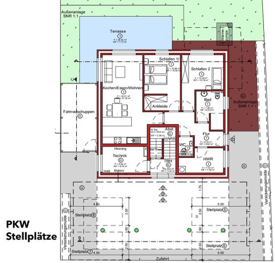 Nowe mieszkanie na parterze w centralnej lokalizacji w Lingen (mieszkanie nr 1) – Foto 9