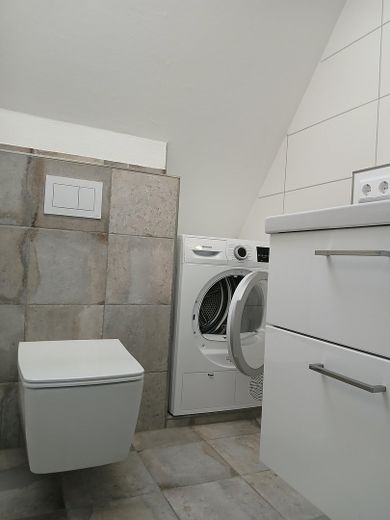 Bad:Unterschrank, Trockner, WC