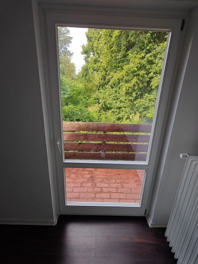 Ehemaliges Pfarrhaus in Oldenstadt zu verkaufen – OG Raum 18 (Balkonzugang)