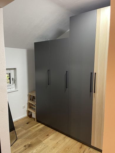 Blick in die Ankleide