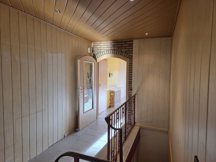 der Zugang zum Wohnbereich