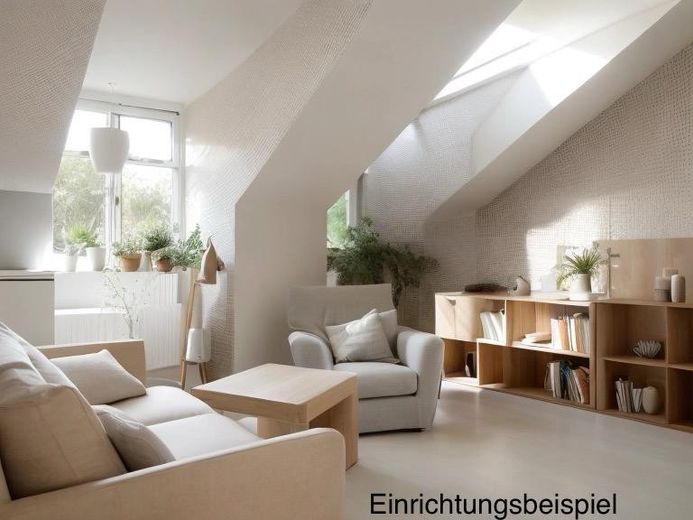 Sobre los tejados de Leipzig: dúplex de 2,5 habitaciones con 25 m² de terraza-solárium en la azotea en Rosental/Zoo – Foto 29