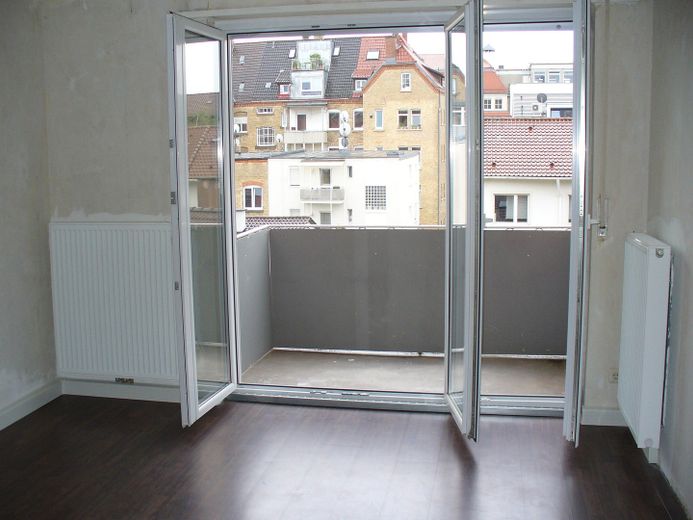 Wohnzimmer Ausblick Balkon