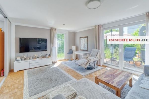 IMMOBERLIN.DE - Toplage! Charmantes Einfamilienhaus mit Südgarten & -terrassen