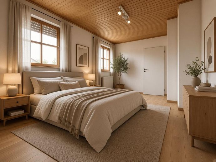 Maison jumelée adaptée aux familles avec jardin, sauna, studio et sous-sol à Stegaurach – Photo 24