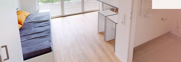 FOR STUDENTS ONLY: Modernes 1-Zimmer-Apartment mit EBK und ALL-IN-MIETE in Ottensen