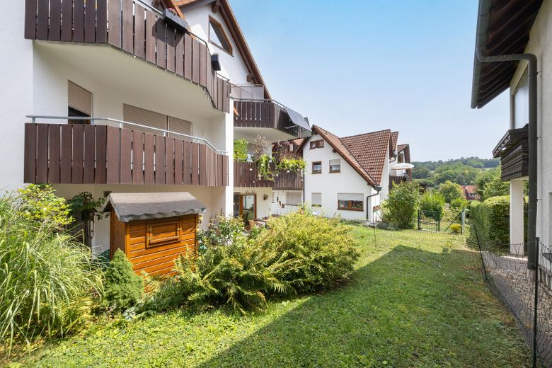 3,5-Zimmer-Wohnung mit großer Sonnenterrasse + Garten – Foto 15