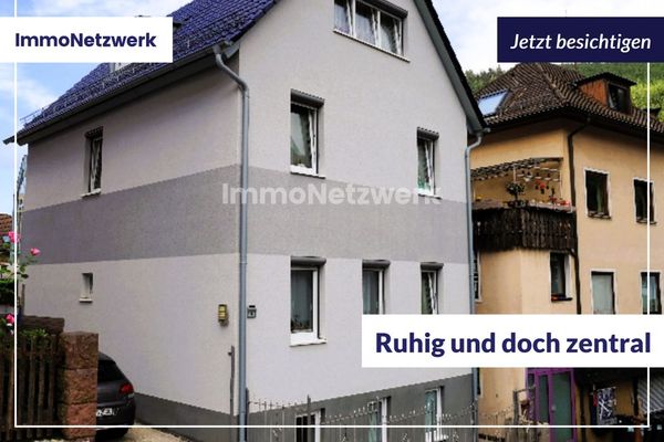 Bad Wildbad: Behaglich, bestsaniert, bezugsfertig! Sympathisches Einfamilienhaus in bester Lage.