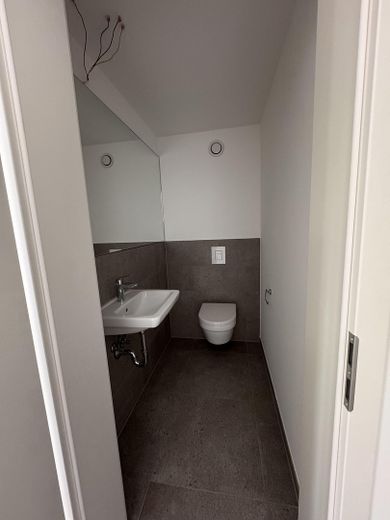 Neubau 2-Zimmerwohnung an der Westallee in Verl – Gästebad