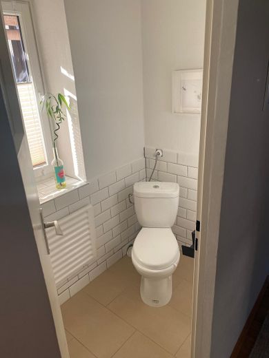 Toilette oben