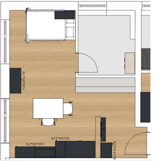 İlk kiralama: Mobilyalı, seçkin penthouse 1 odalı daire, yüksek kaliteli yeni binada – Foto 16