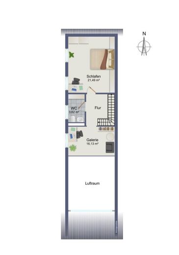 Galerie / Dachgeschoss