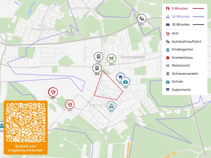 Renditestark investieren: 3-Zimmer-Wohnung Leipzig – Lageplan