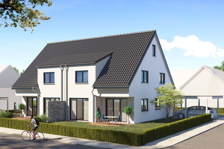 Haus - Süd Ansicht 