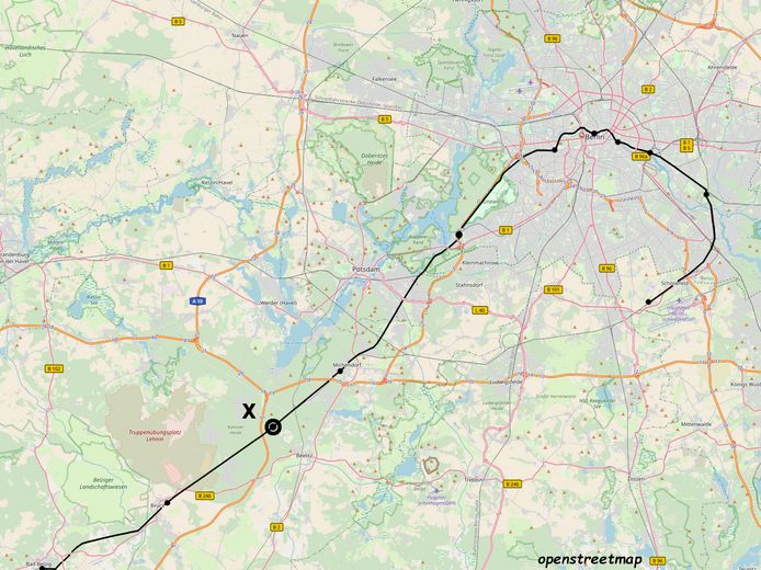 Terreno edificabile con «giardinetto» nella splendida Fichtenwalde presso Beelitz – Regionalbahn nach Berlin