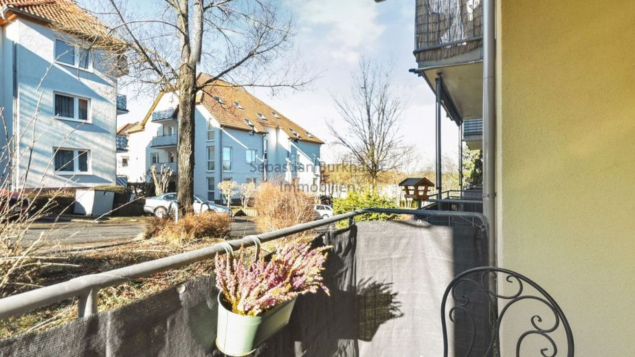 *** vermietete 3-Raum Wohnung mit Balkon und Stellplatz – Balkon