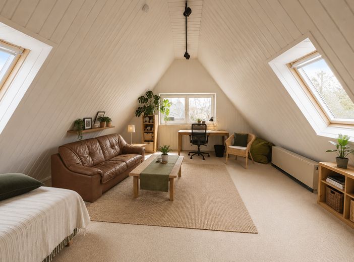 Wannsee: Helle 6-Zimmer-Maisonette mit großzügigem Garten – Dachgeschoss