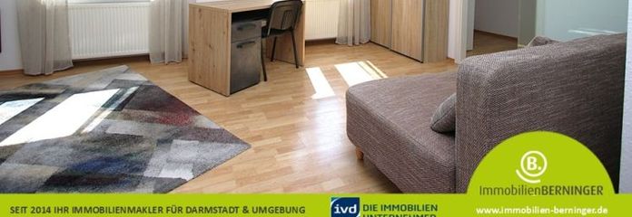 Charmant en licht appartement op de bovenste verdieping nabij boomgaarden in Eberstadt