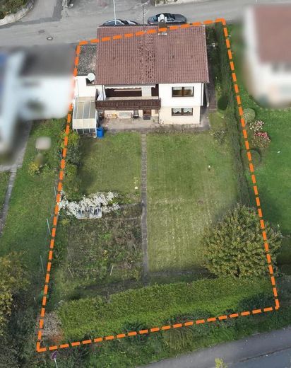 Großzügiges - freistehendes - Einfamilienhaus mit Garten - Privatverkauf ohne Maklerprovision – Luftaufnahme - Südseite