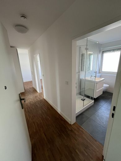 Modernisierte, helle 2-Zimmer-Wohnung mit Wohnküche – Eingang